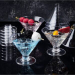 Set di calici riutilizzabili Algon Trasparente 9,5 x 7,2 cm 8 Pezzi (24 Unità)