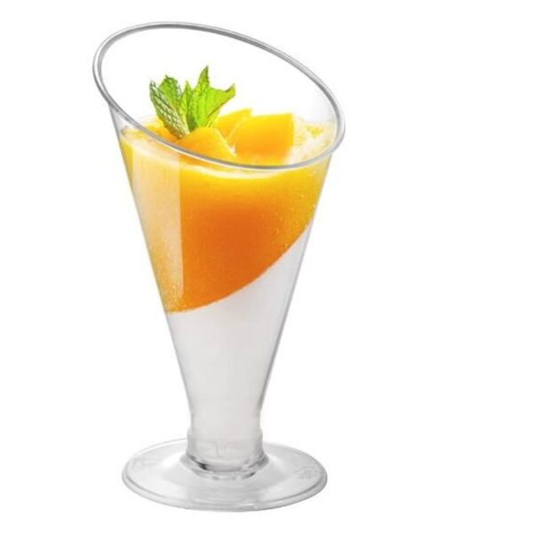 Set di calici riutilizzabili Algon Trasparente 8 x 12,8 cm 8 Pezzi (24 Unità)