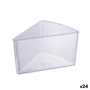 Set di ciotole riutilizzabili Algon Trasparente Plastica 9 x 5,5 cm 10 Pezzi (24 Unità)