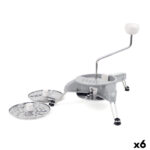 Tritatutto Manuale per Verdure Quttin Grigio Acciaio inossidabile 31 x 25,7 x 23 cm (6 Unità)