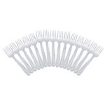 Set di forchette riutilizzabili Algon Trasparente 18 cm 15 Pezzi (24 Unità)