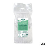 Set di forchette riutilizzabili Algon Trasparente 18 cm 15 Pezzi (24 Unità)