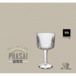 Calice La Mediterránea Phasai geneve Trasparente Vetro 500 ml (24 Unità)