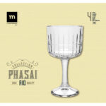 Calice La Mediterránea Phasai rio Trasparente Vetro 500 ml (24 Unità)