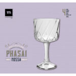 Calice La Mediterránea Phasai nossa Trasparente Vetro 500 ml (24 Unità)