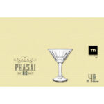 Bicchiere da cocktail La Mediterránea Phasai rio Trasparente Vetro 200 ml (24 Unità)