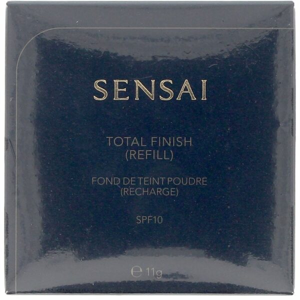 Base per il Trucco in Polvere Sensai Total Finish Nº TF203 Natural beige Spf 10 11 g Ricarica