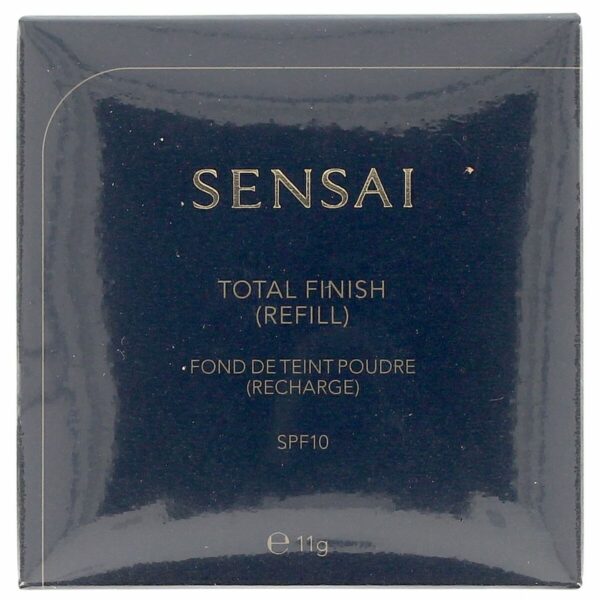 Base per il Trucco in Polvere Sensai Total Finish Nº TF205 Topaz beige Spf 10 11 g Ricarica