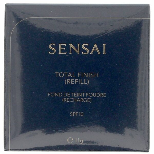 Base per il Trucco in Polvere Sensai Total Finish Nº TF206 Golden dune Spf 10 11 g Ricarica