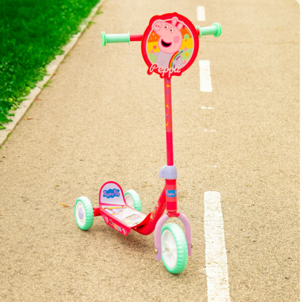 Monopattino Peppa Pig Gomma Metallo Plastica