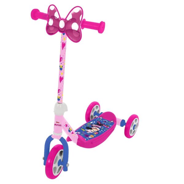 Monopattino Minnie Mouse Gomma Metallo Plastica Rosa