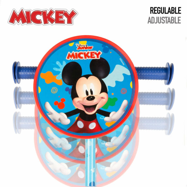 Monopattino Mickey Mouse Gomma Metallo Plastica Azzurro