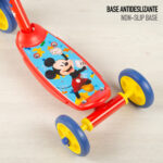 Monopattino Mickey Mouse Gomma Metallo Plastica Azzurro