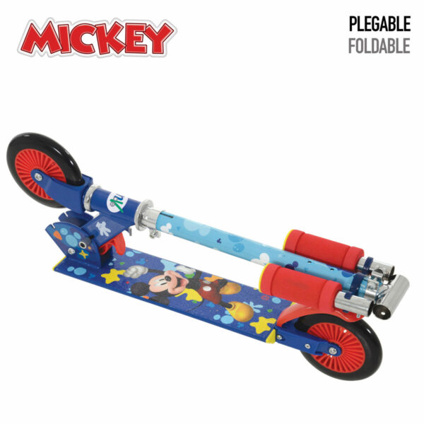 Monopattino Scooter Mickey Mouse 65 x 82 x 30 cm Azzurro