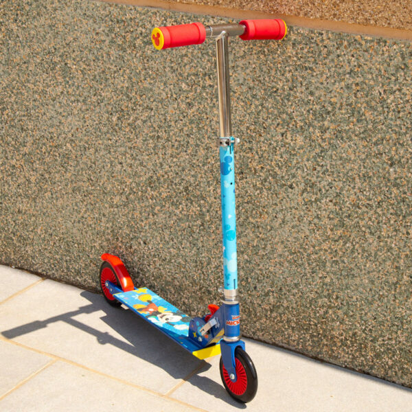 Monopattino Scooter Mickey Mouse 65 x 82 x 30 cm Azzurro
