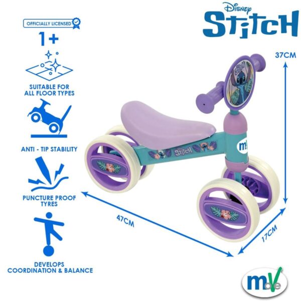 Girello Stitch 47 x 37 x 25 cm