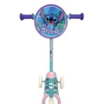 Monopattino Stitch Gomma Metallo Plastica Azzurro