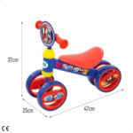 Girello Spidey 47 x 37 x 25 cm Multicolore