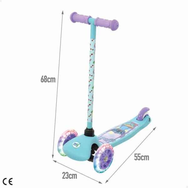Monopattino Scooter Stitch Gomma Metallo Plastica