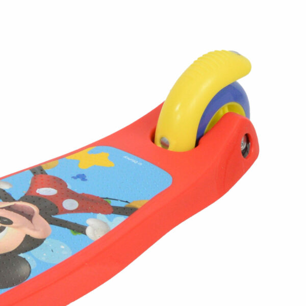 Monopattino Scooter Mickey Mouse Gomma Metallo Plastica