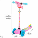 Monopattino Peppa Pig Metallo Plastica Multicolore