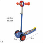 Monopattino Spidey Metallo Plastica Multicolore