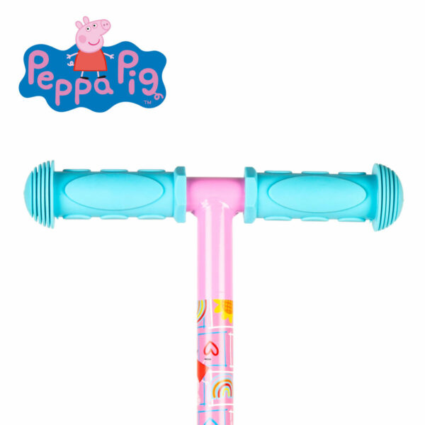 Monopattino Scooter Peppa Pig Gomma Metallo Plastica