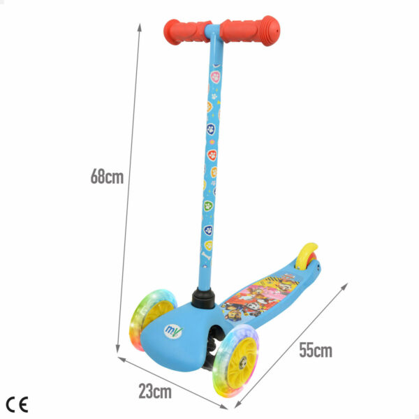 Monopattino Scooter The Paw Patrol Gomma Metallo Plastica