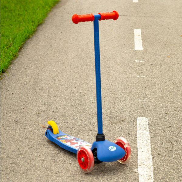 Monopattino Scooter Spidey Gomma Metallo Plastica