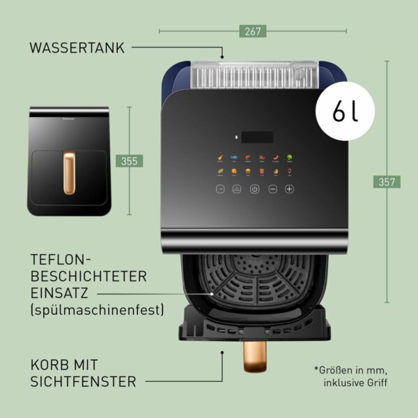 Friggitrice ad Aria Panasonic NF-CC600AXE 1450 W 6 L