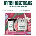 Gel Doccia The Body Shop BRITISH ROSE 2 Pezzi