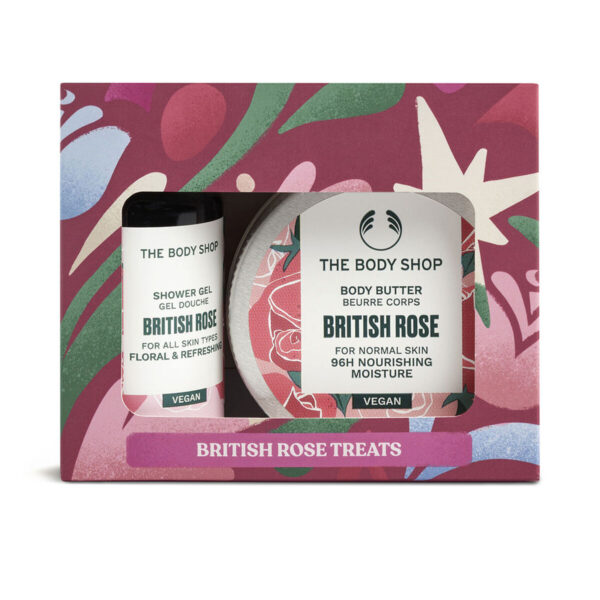 Gel Doccia The Body Shop BRITISH ROSE 2 Pezzi