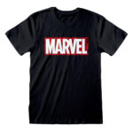 Maglia a Maniche Corte Unisex Marvel Nero