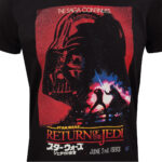 Maglia a Maniche Corte Star Wars Vader Poster Nero Unisex
