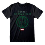 Maglia a Maniche Corte Marvel Logo Icon Nero Unisex