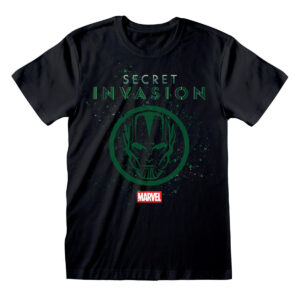Maglia a Maniche Corte Marvel Logo Icon Nero Unisex