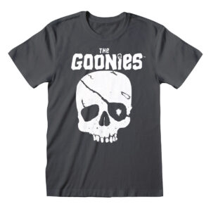 Maglia a Maniche Corte The Goonies Skull and Logo Grafite
