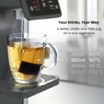 Dispenser di Acqua Aqua Optima STAUR001 Nero Plastica