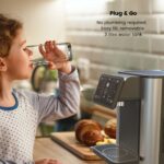 Dispenser di Acqua Aqua Optima STAUR001 Nero Plastica