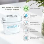 Dispenser di Acqua Aqua Optima STAUR001 Nero Plastica