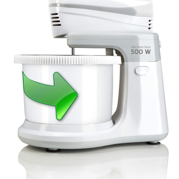 impastatrice mixer con ciotola Haeger BL-5BW.014A Bianco 500 W