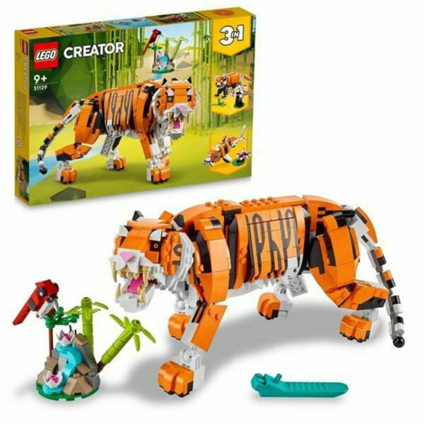 Set di Costruzioni Lego 31129 Majestic Tiger 31129 Multicolore (1 Unità) (755 pcs)