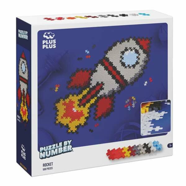 Puzzle Lúdilo Plus Plus Rocket 500 Pezzi