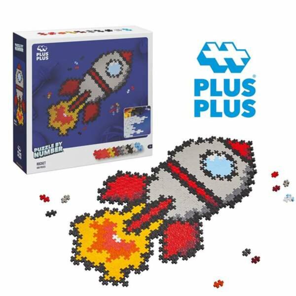 Puzzle Lúdilo Plus Plus Rocket 500 Pezzi