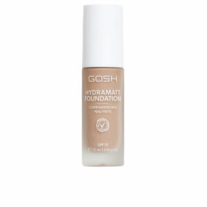 Base Cremosa per il Trucco Gosh Copenhagen HYDRAMATT Nº 012-Medium Dark-Neutral Spf 15 30 ml