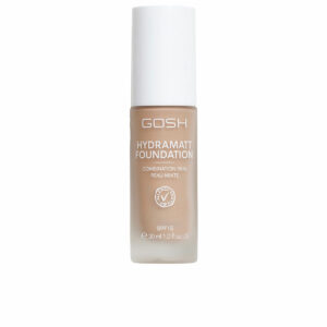 Base Cremosa per il Trucco Gosh Copenhagen HYDRAMATT Nº 010-Light Dark Red Spf 15 30 ml