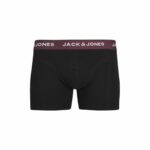 Boxer da Uomo Jack & Jones Jacaron Solid Trunks Nero