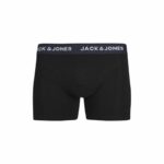 Boxer da Uomo Jack & Jones Jacaron Solid Trunks Nero