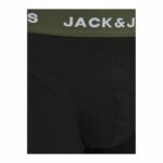 Boxer da Uomo Jack & Jones Jacaron Solid Trunks Nero