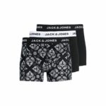Boxer da Uomo Jack & Jones Jacparis Trunks Nero